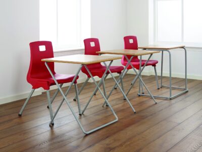 Exam Desks Room Photo