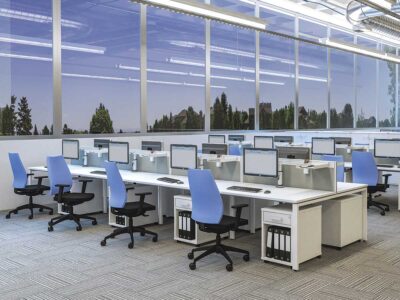 Call Center Bench Desks